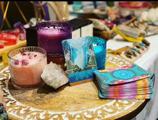 Candles and Crystals