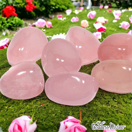 Rose Quartz Tumbled Stone